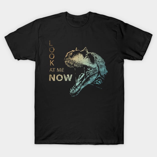 Allosaurus Roarind Dinosaur Vintage T-Shirt by Adult LGBTQ+ and Sexy Stuff